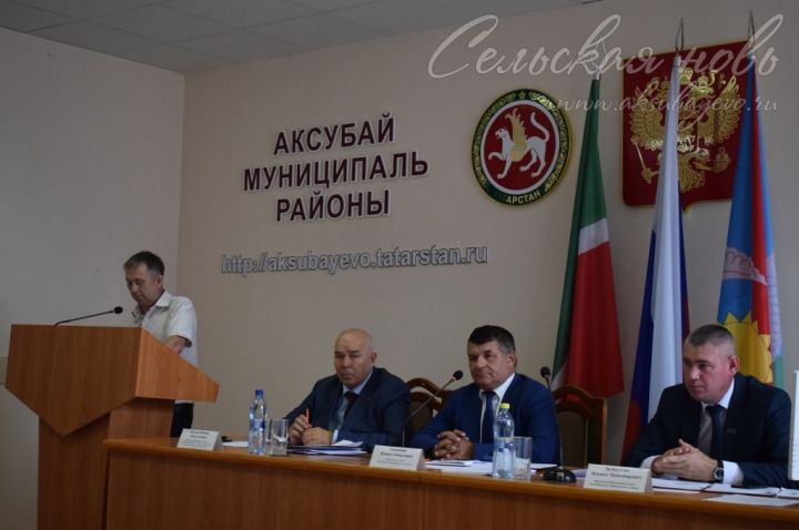 В Аксубаеве прошло двадцать второе заседание Совета района