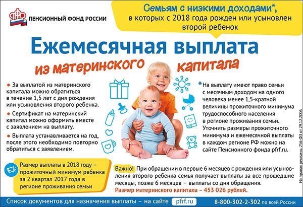 Аксубаевские семьи могут получать выплаты из средств материнского капитала