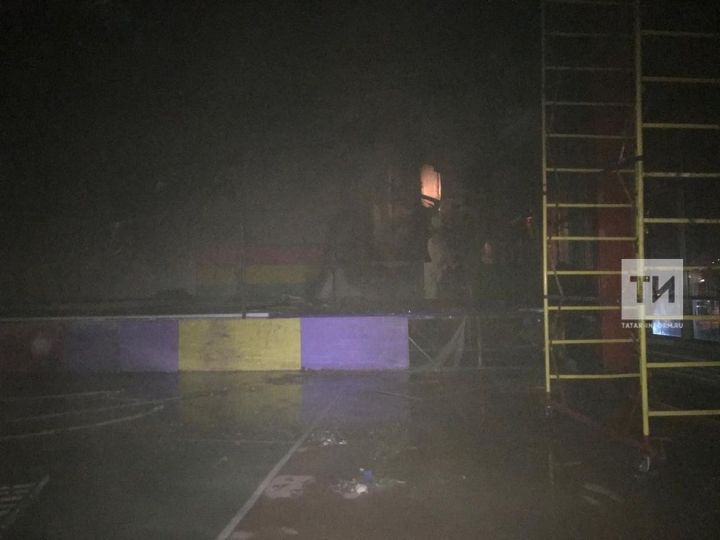 МЧС РТ: Пожар в ТЦ «Старт» в Нижнекамске вспыхнул в батутном центре, в котором шли сварочные работы