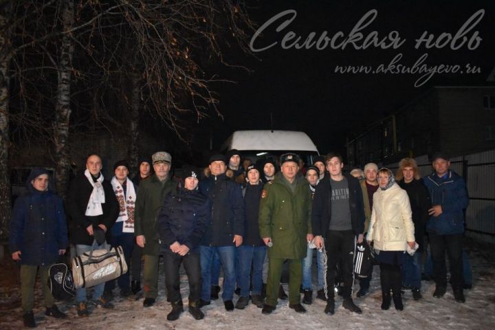 Аксубаевцы завершили призывную кампанию