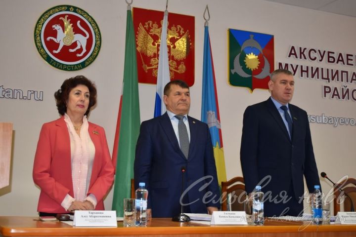 В заседании совета Аксубаевского района участвовала депутат Госсовета РТ Алсу Тарханова