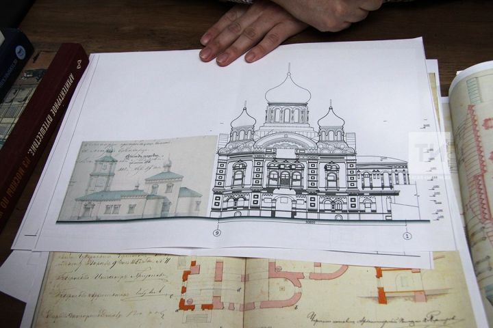 В Казани под двухэтажной надстройкой времен СССР исследователи нашли храм 1712 года