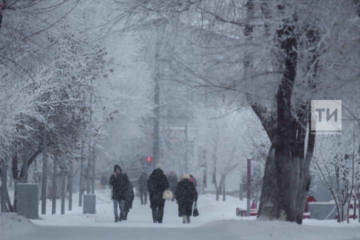 В Татарстан вернется облачная погода с метелями и мокрым снегом
