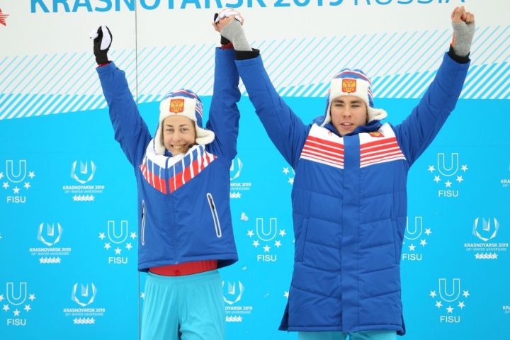 Татарстанская лыжница Мацокина завоевала золото Универсиады в смешанном командном спринте