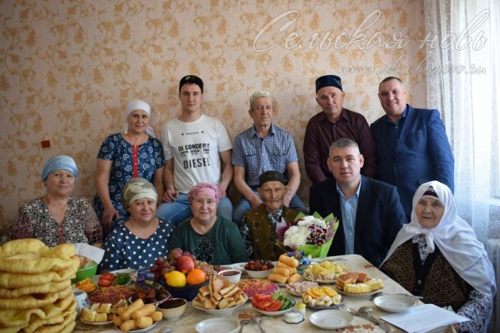 Ветеран труда из Аксубаевского района отпраздновал юбилей