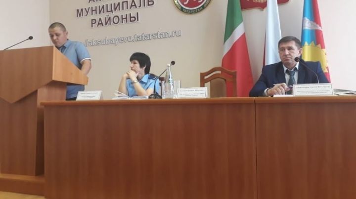 В Аксубаеве прошло заседание комиссии по делам несовершеннолетних