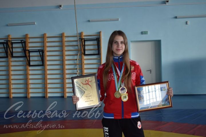 Аксубаевская спортсменка Ольга Шугаева: «Представляла, как подниму наш флаг, так и вышло»