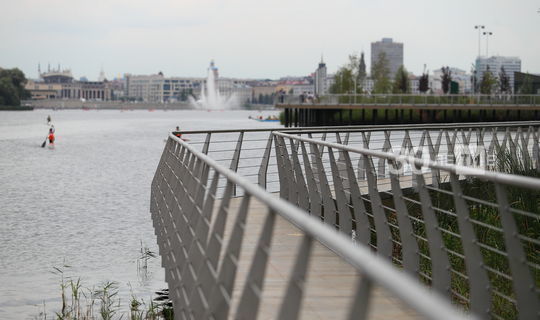 Пешеходный мост на озере Нижний Кабан оценивается в 69,5 млн рублей