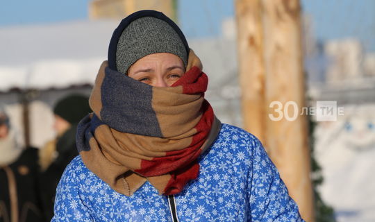 В Татарстане до конца недели сохранятся снег и гололед