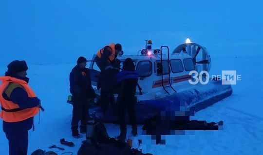 Двое братьев-рыбаков из Ижевска провалились под лед в Татарстане, один погиб
