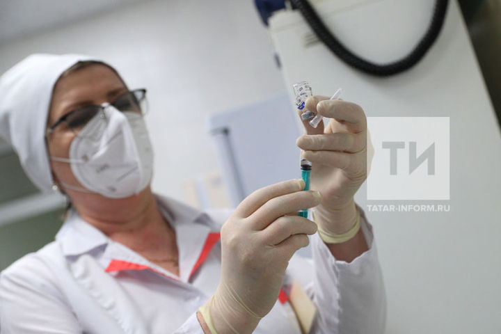 В Республике Татарстан от COVID-19 вакцинировали 700 человек