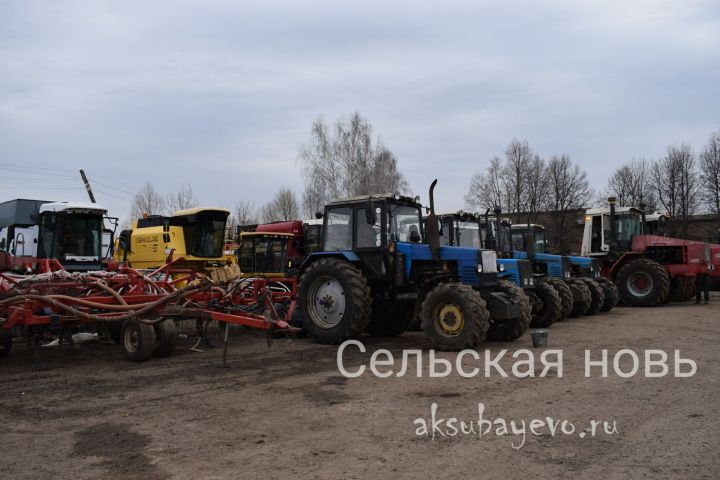Аксубаевские земледельцы готовы приступить к посевной