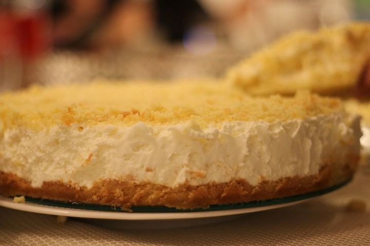Сырный пирог с нежным сливочным вкусом