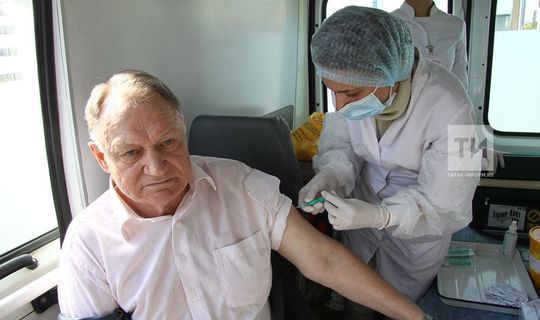 В Минздраве РТ планируют закончить прививочную кампанию к началу сезона гриппа