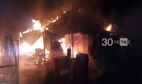 Татарстанец попал с ожогами в реанимацию, обгорев на пожаре на даче
