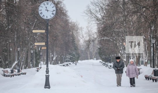 В Татарстане ожидается снег и до 23 градусов мороза