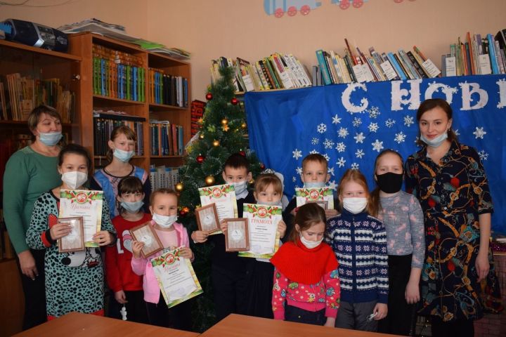 В Аксубаевской детской библиотеке определены лучшие читатели