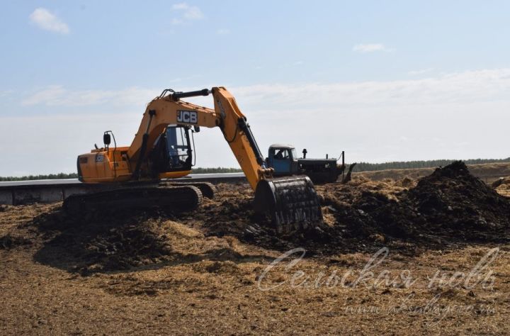 Аксубаевские земледельцы улучшают структуру почву органикой