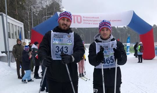В «Лыжне России» участвовали регбисты казанской «Стрелы»
