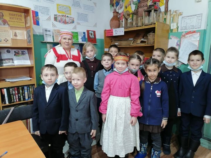 Аксубаевские школьники приблизились к истокам чувашской культуры