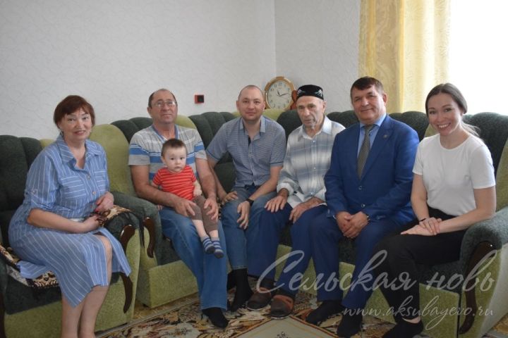 Салимзян Нагуманов отметил 90-летний юбилей