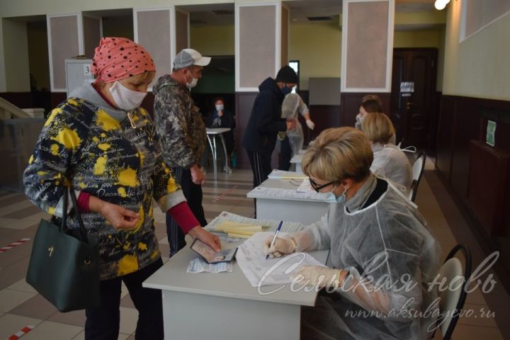 Активность избирателей на выборах в Госдуму РФ в Аксубаевском районе составила 94,8 процента