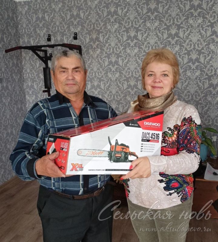 В день выборов аксубаевскому подписчику вручили подарок от «Татмедиа»