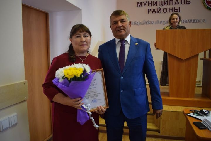 Заслужила награду Министерства строительства Татарстана
