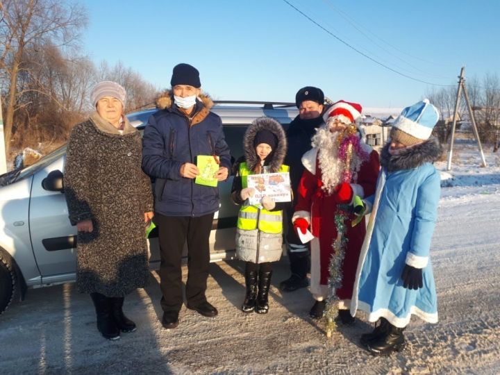 «Новогодний патруль» контролирует соблюдение ПДД на дорогах Татарстана