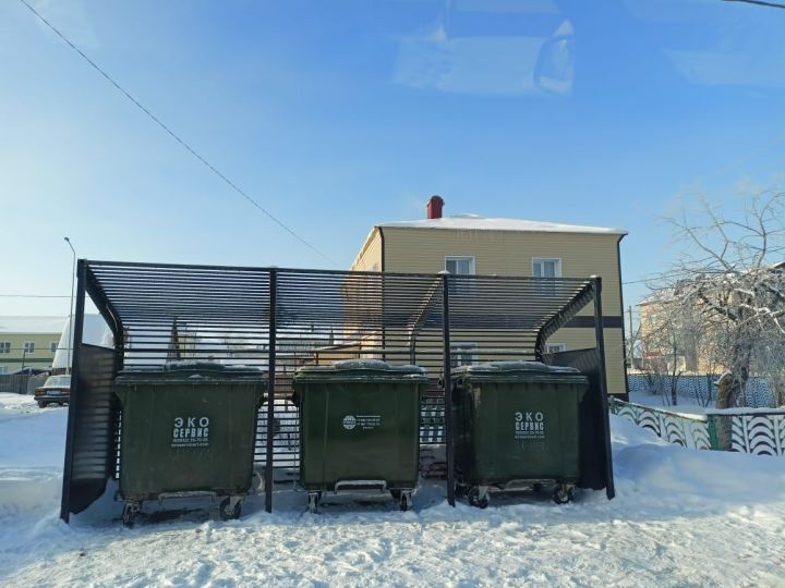В Аксубаевском районе усилили контроль за вывозом мусора в новогодние праздники