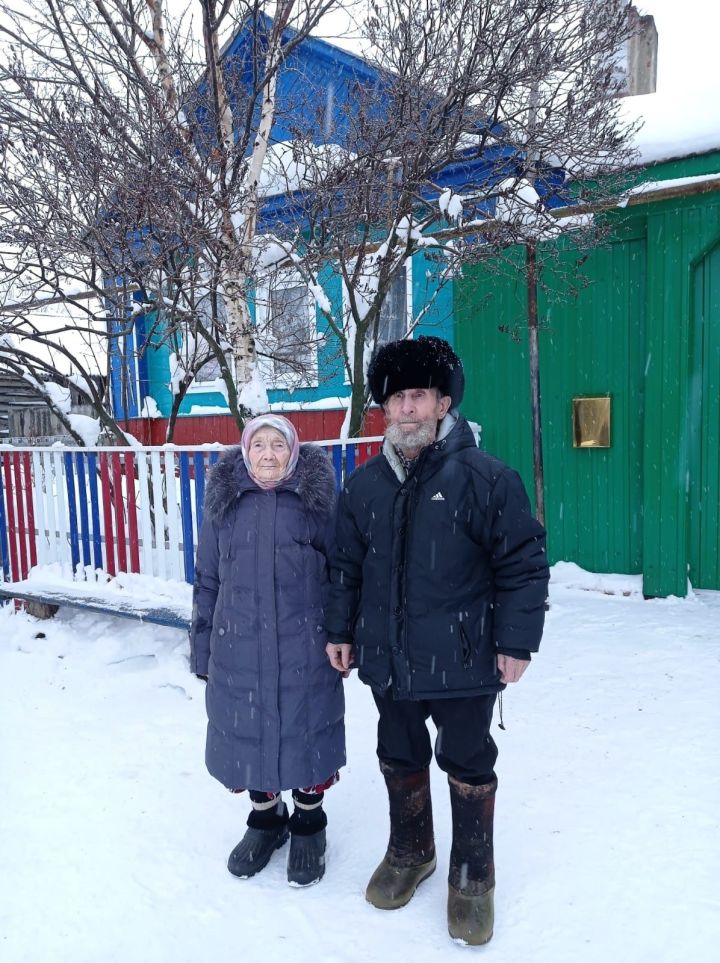 В Рождество жители Аксубаевского района празднуют 65-ю годовщину свадьбы