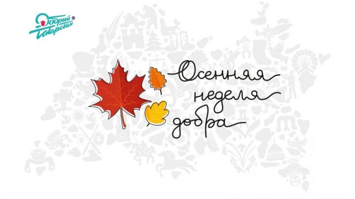 45 районов РТ присоединились к Всероссийской акции «Осенняя неделя добра»