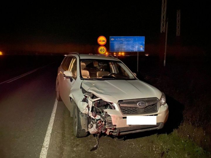 Автоинспекторы задержали татарстанца, который пьяным сбил дорожного рабочего и скрылся