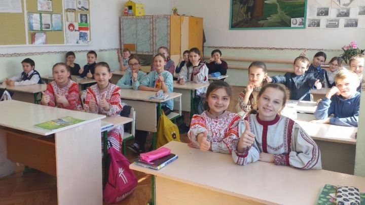 Аксубаевские школьники доказали, что чувашский язык знают на «хорошо» и «отлично»