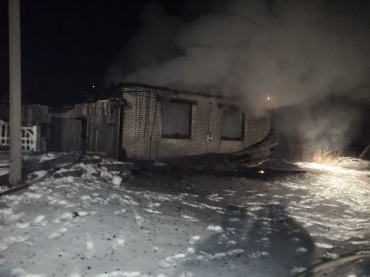 В Аксубаевском районе при пожаре погиб мужчина