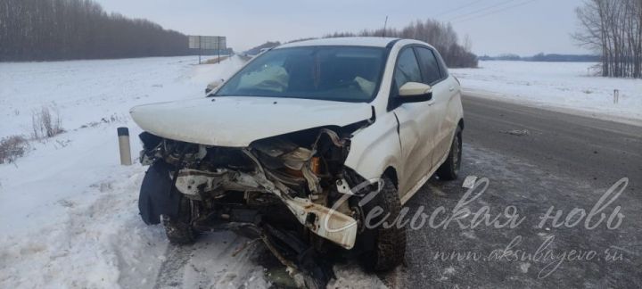 В ДТП в Аксубаевском районе пострадали пассажиры