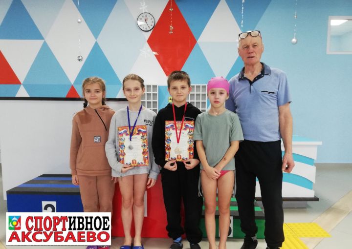 Аксубаевские пловцы завоевали 11 медалей в Муслюмове