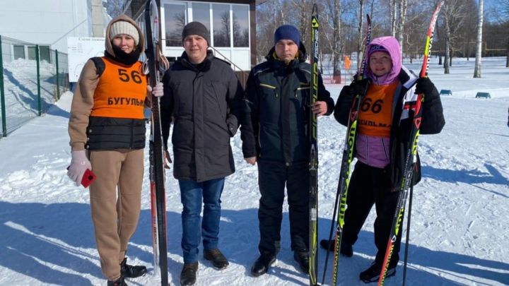 Аксубаевские муниципальные служащие вошли в десятку сильнейших лыжников