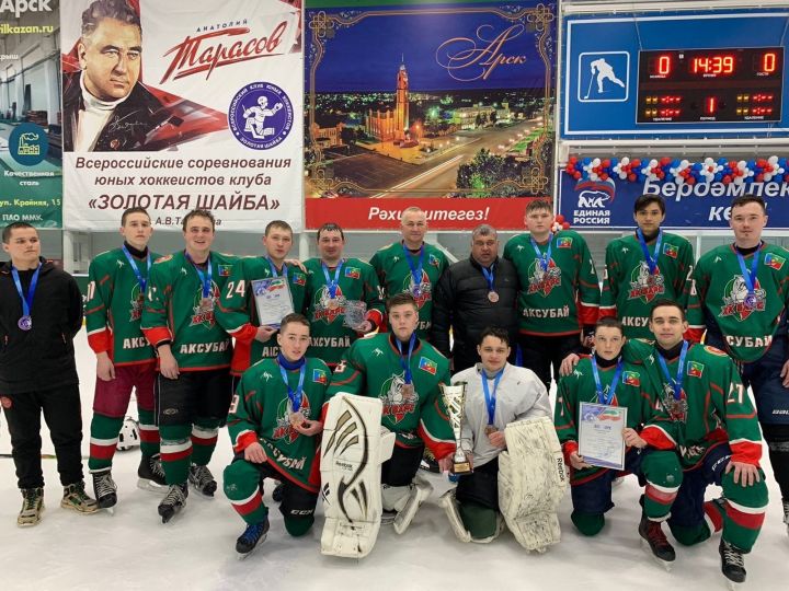 «Барсы» стали бронзовыми призерами Первенства РТ по хоккею
