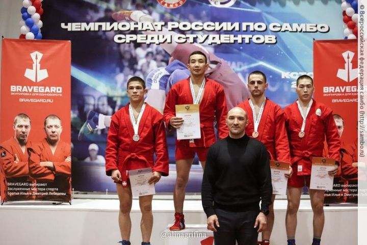 Аксубаевский борец стал призером Чемпионата России по самбо