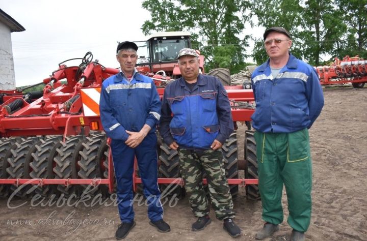 В Аксубаевском районе мюдовцы среди первых завершили посевную