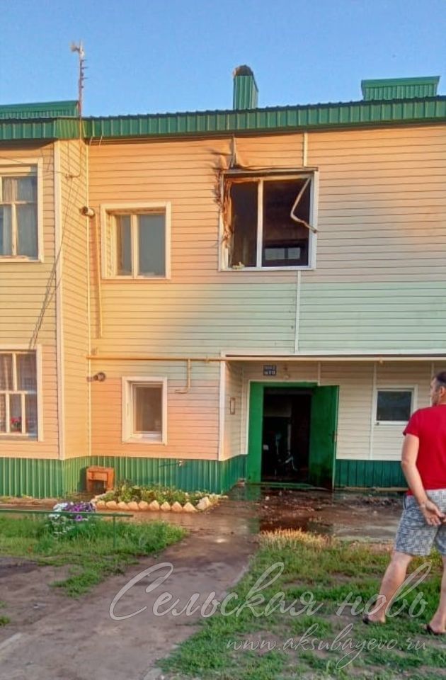 В Аксубаеве спасти инвалида из огня помогла бдительность соседей