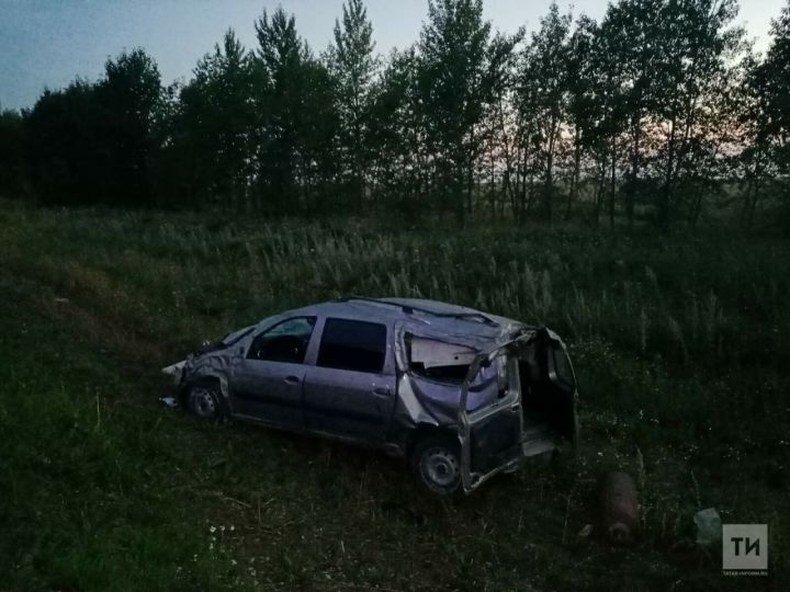 В Татарстане легковушка вылетела с трассы в кювет, погибли две девушки