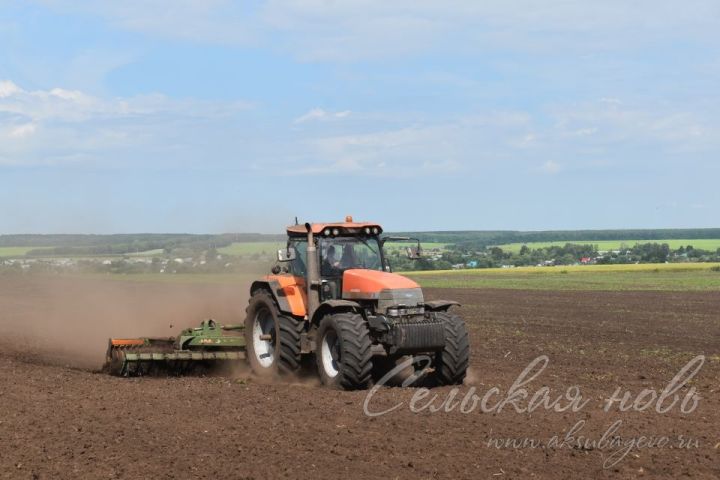 Аксубаевские земледельцы работают на урожай будущего года