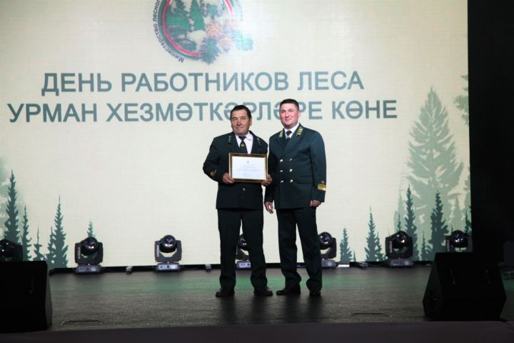 Аксубаевскому лесоводу вручили грамоту Министерства лесного хозяйства