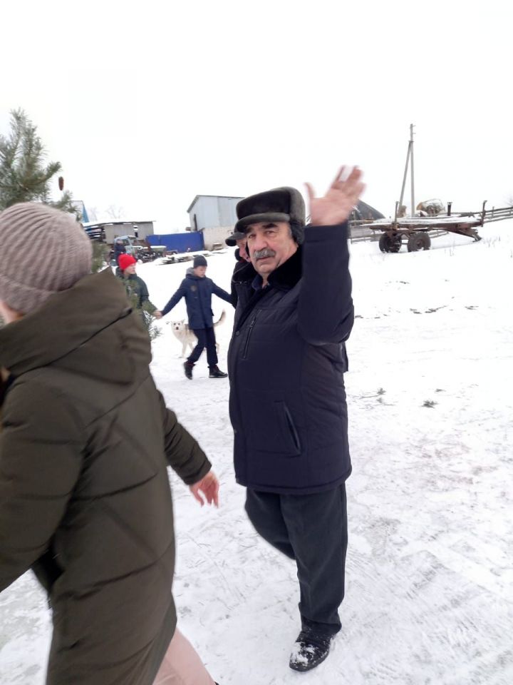 В поселке Заря Аксубаевского района новогодние праздники принесли радость