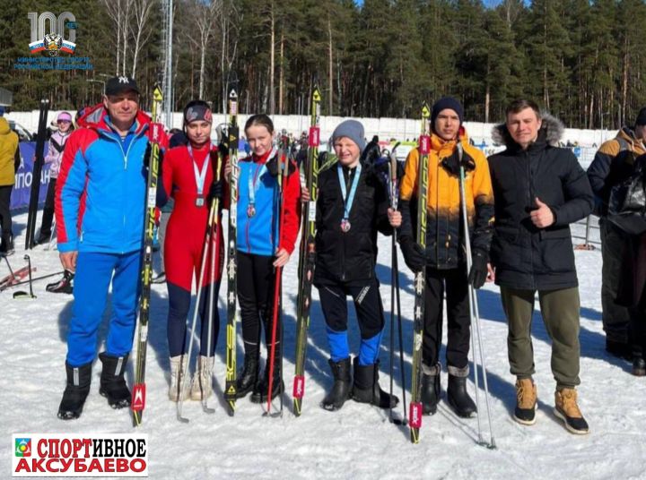 Аксубаевские спортсмены участвовали в лыжном марафоне
