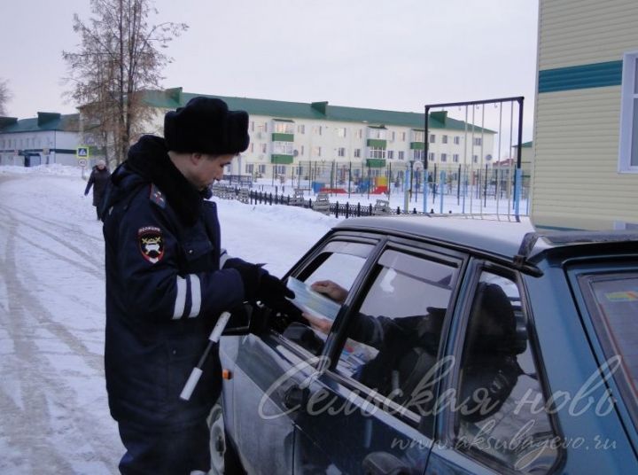 Аксубаевские водители и пассажиры чаще других нарушений игнорируют ремень безопасности