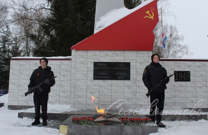 В Аксубаеве почтили память жителей и защитников блокадного Ленинграда