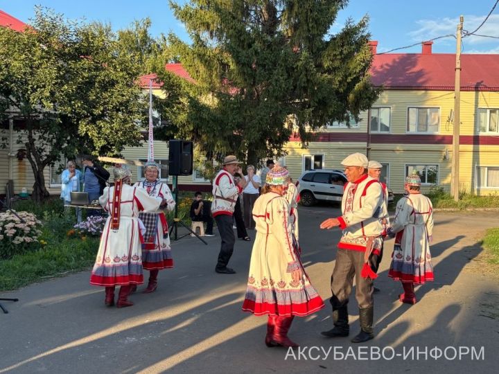 Аксубаевский двор стал культурной площадкой